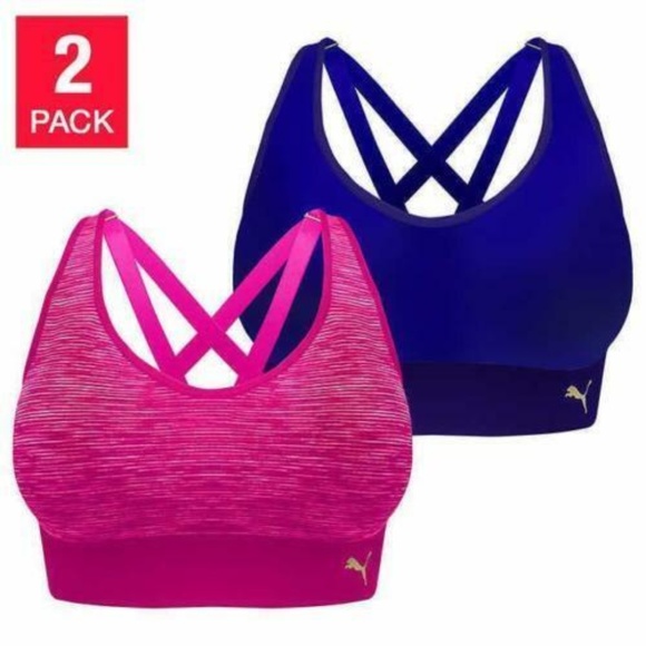 Puma Other - Puma Seamless Strappy Back Sports Bra 2-Pack